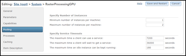 Setting up Raster Processing GPU